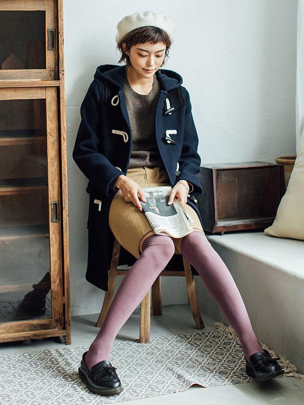 Cotton Soft Light Overknee Stockings