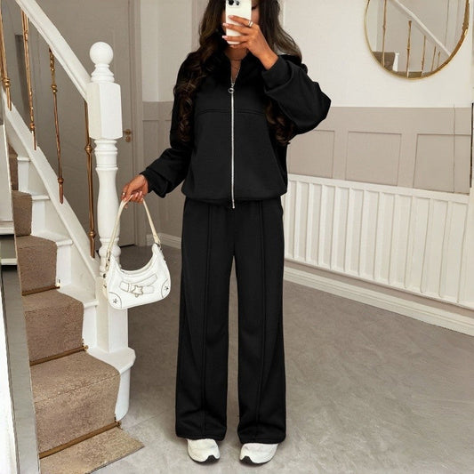 Two Piece Jacket Pants Set