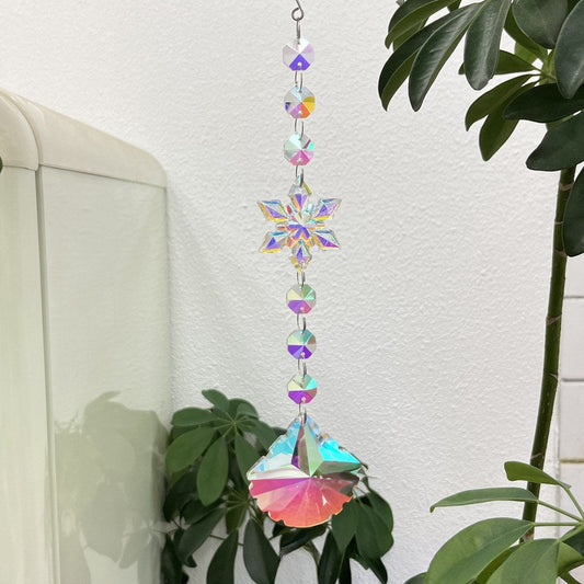 Snowflakes Crystal Holiday Home Hangings