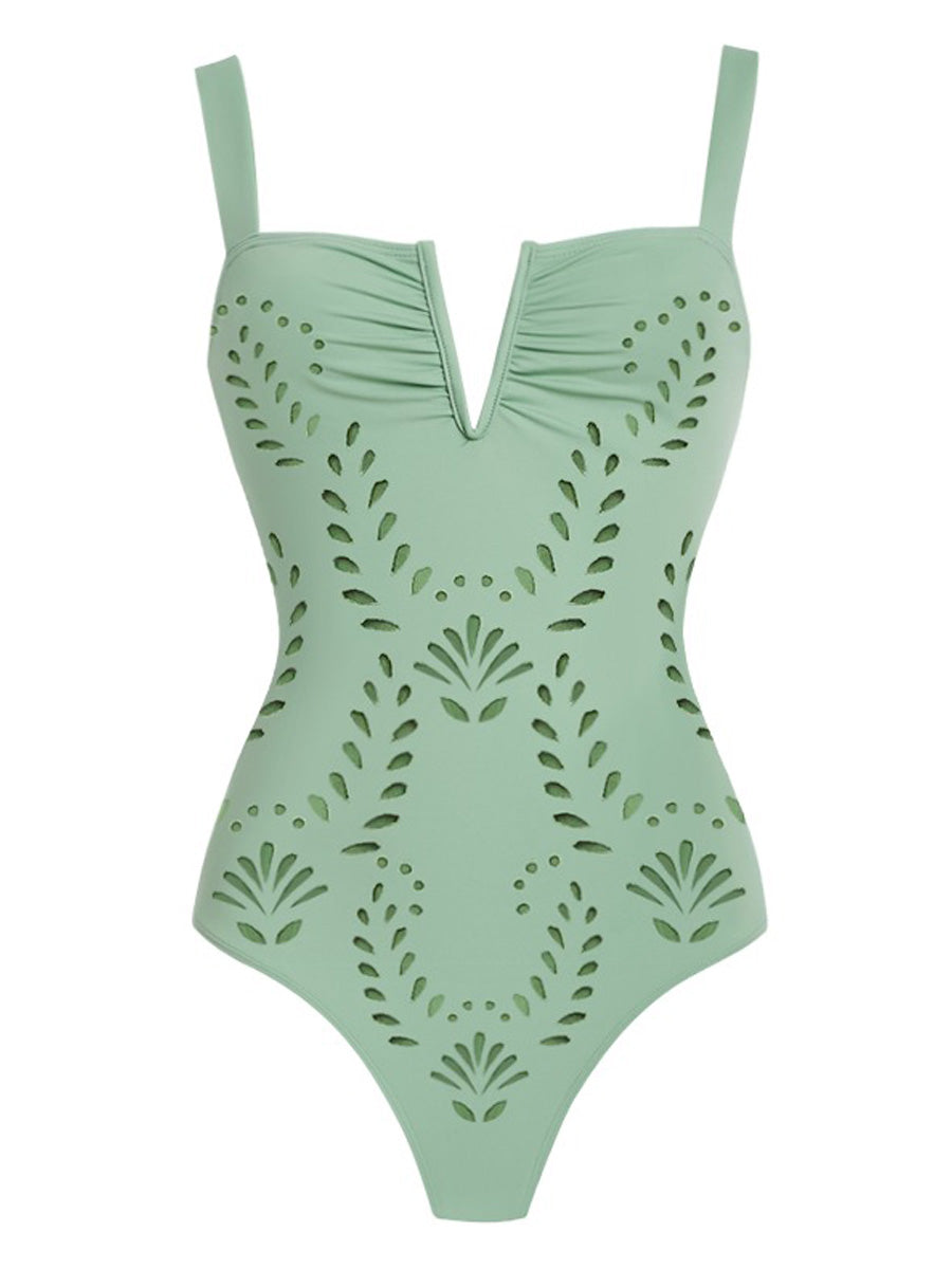 Noemi Hollow Out Swimsuit Set