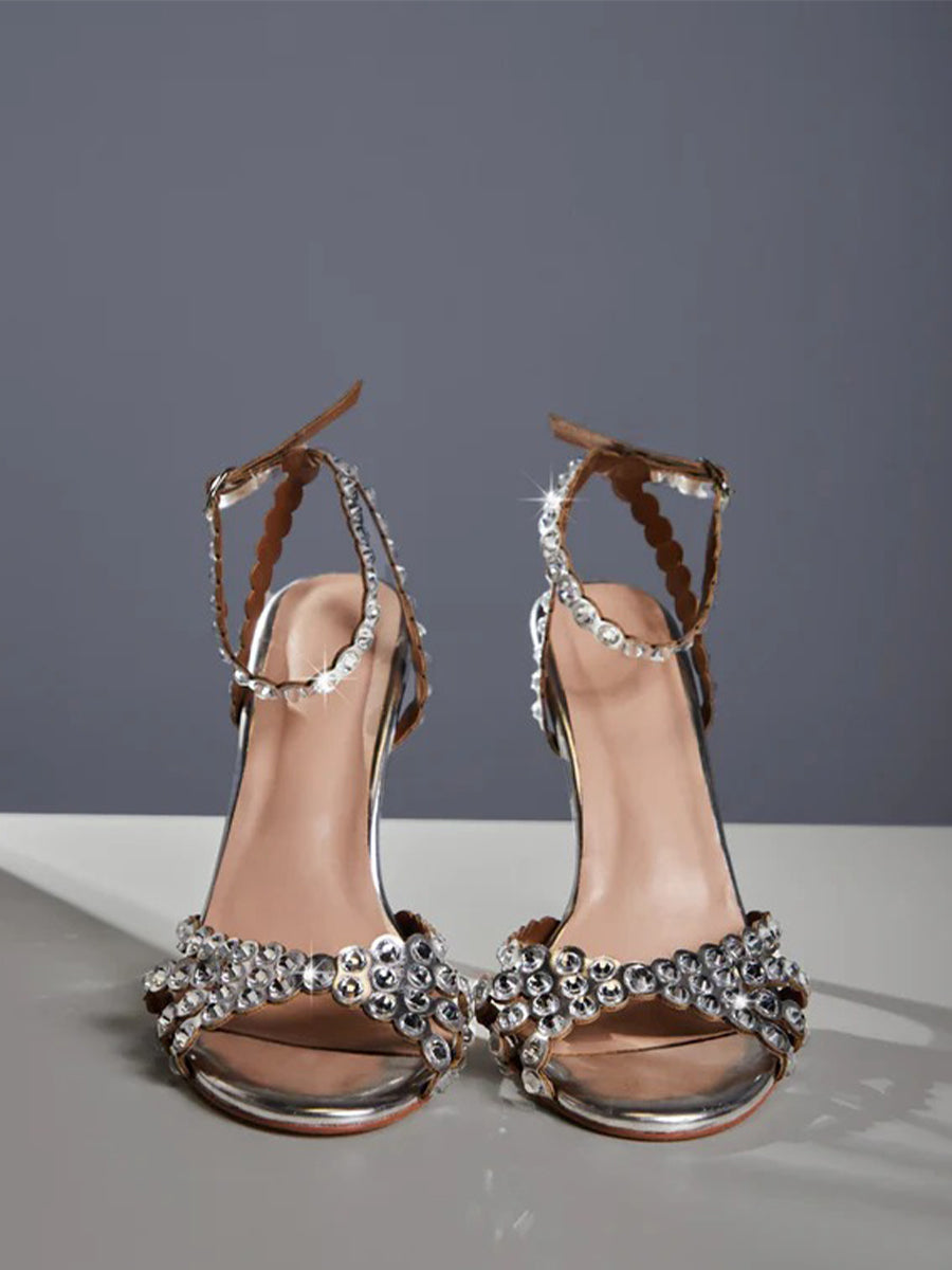 Adalgisa Rhinestone Sandals