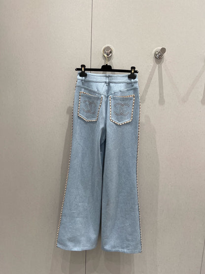 CC Jeans Light Blue Denim Fabric