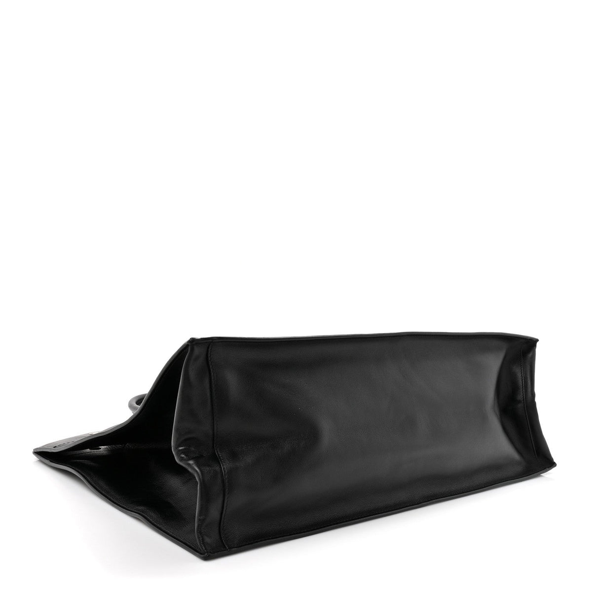Vitello Rive Gauche Large Tote Black