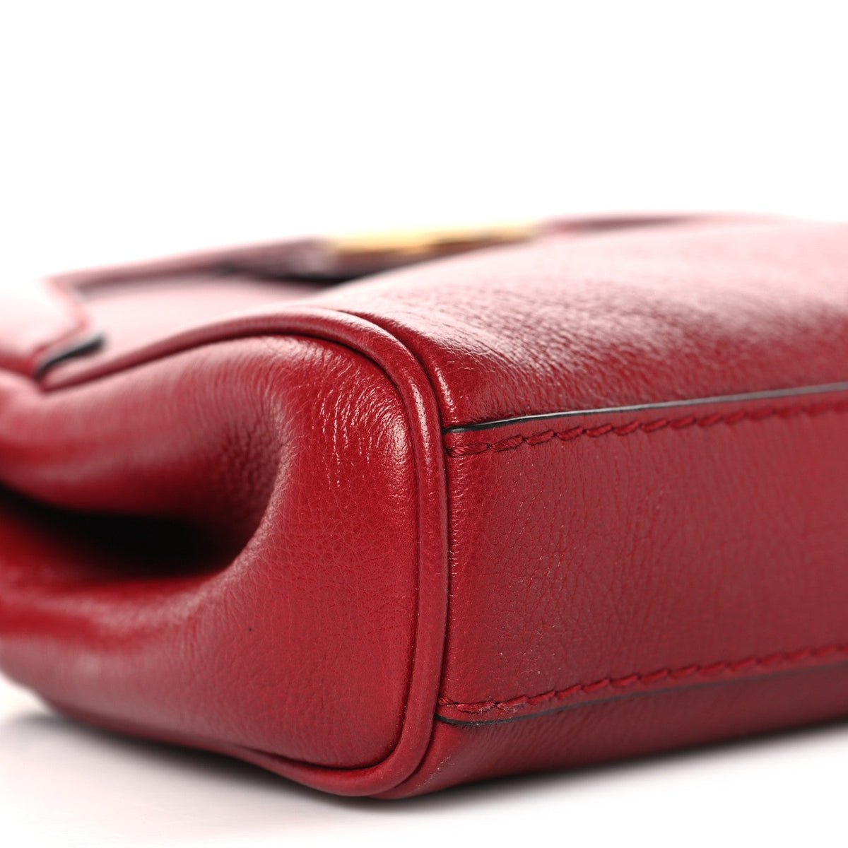 Piuma Lux Calfskin Small Re(Belle) Crossbody Bag Romantic Cerise