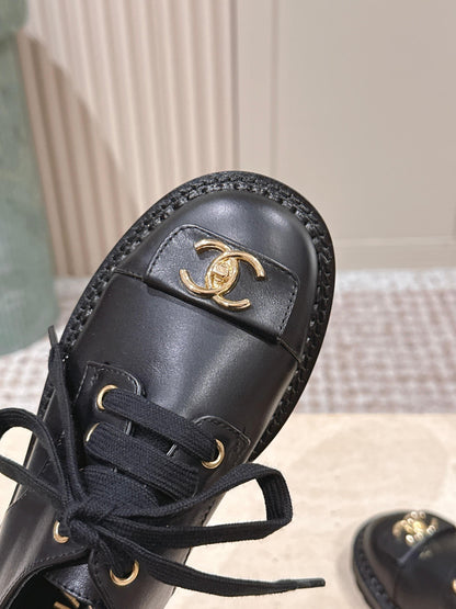 CC 26s Shoes 2cm Black Calfskin 583903
