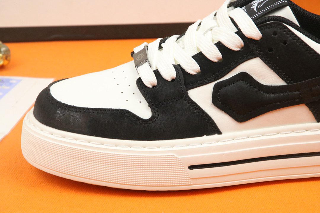 GG LIGHT FOAM BLACK LEATHER WHITE