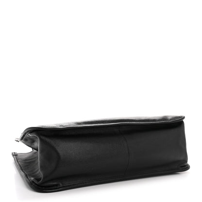 New Sakai Calfskin Lux Horsebit 1955 Tote Bag Black