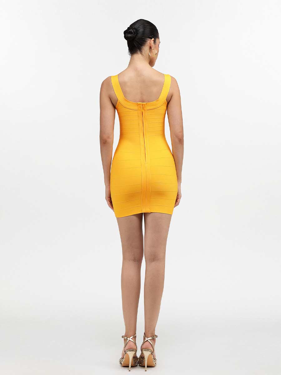 Estelle Sleeveless Bandage Mini Dress
