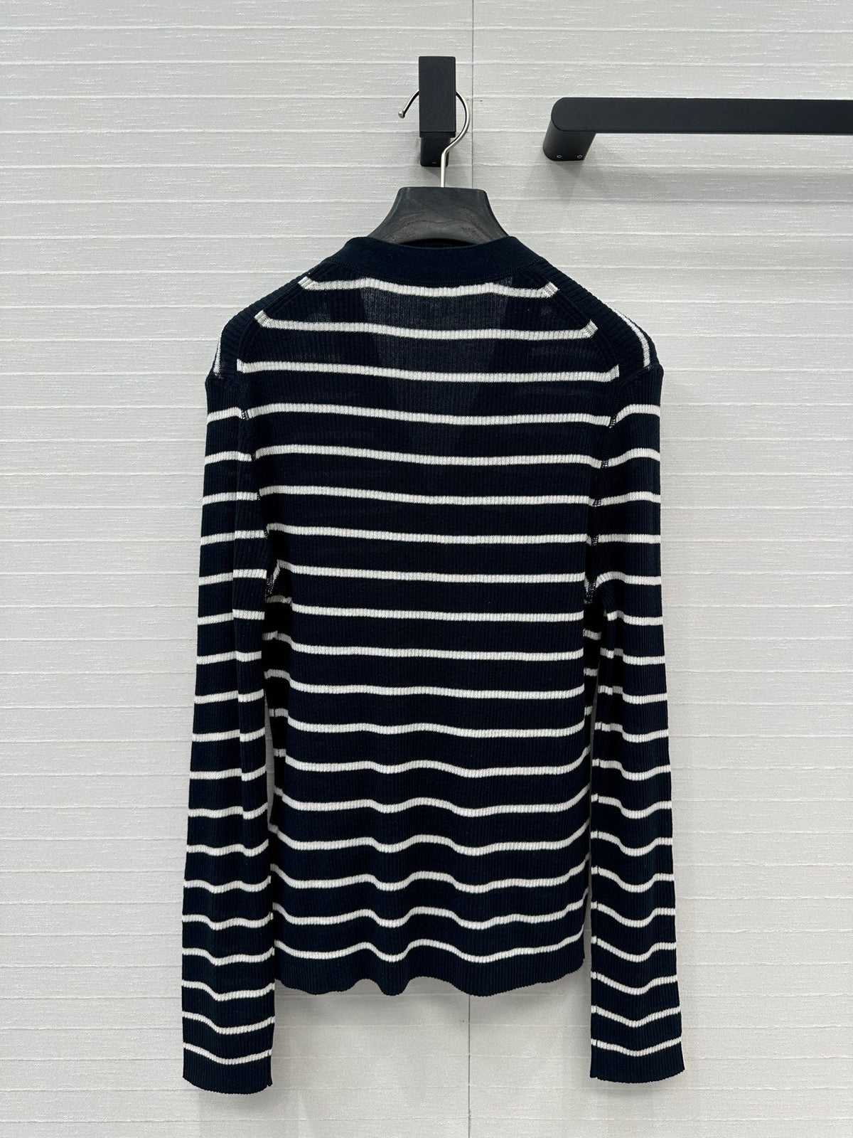 CD 25 Cardigan Black Linen Cashmere