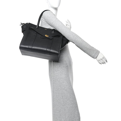 Small Classic Grain Small Zipped Bayswater Black
