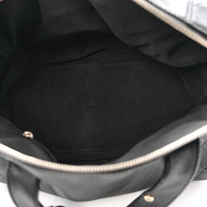 Calfskin CC Chevron All Day Long Boston Black