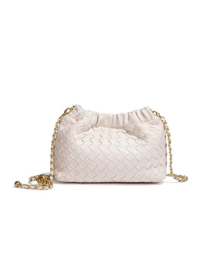 Valentina Hand-Woven Cloud Bag
