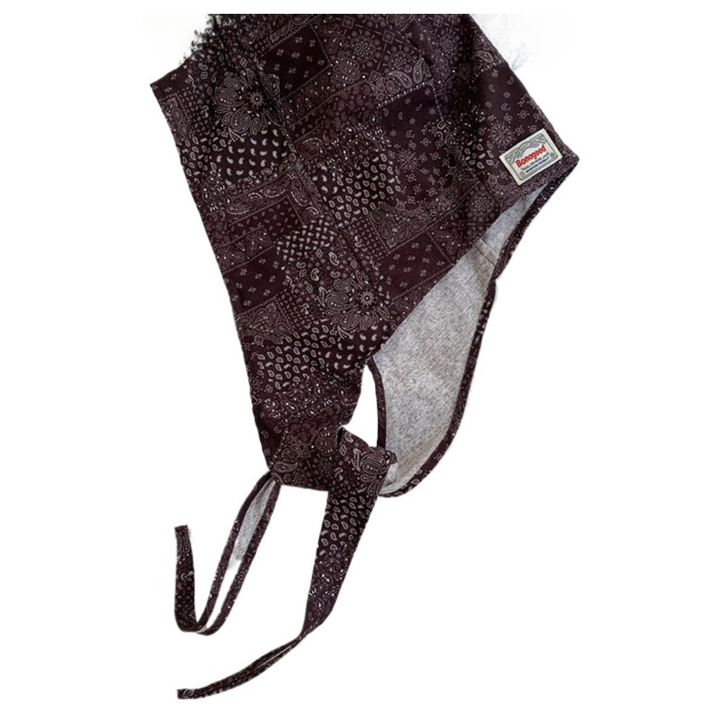 Haila - Fashion Print Hat-shaped Headscarf - Light &amp; Stylish