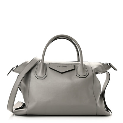 Soft Calfskin Medium Soft Antigona Pearl Grey