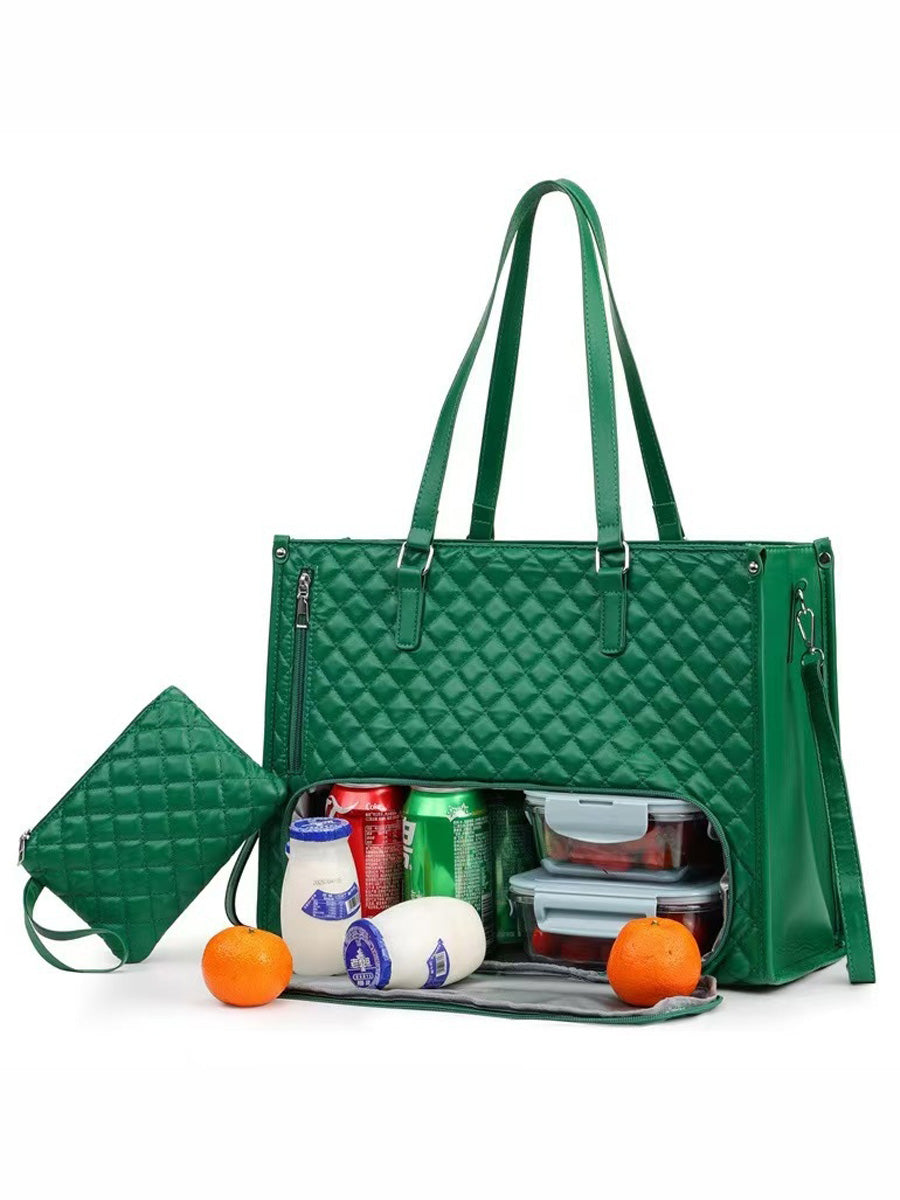 Salma Woven Teilige Lunch-Tragetasche