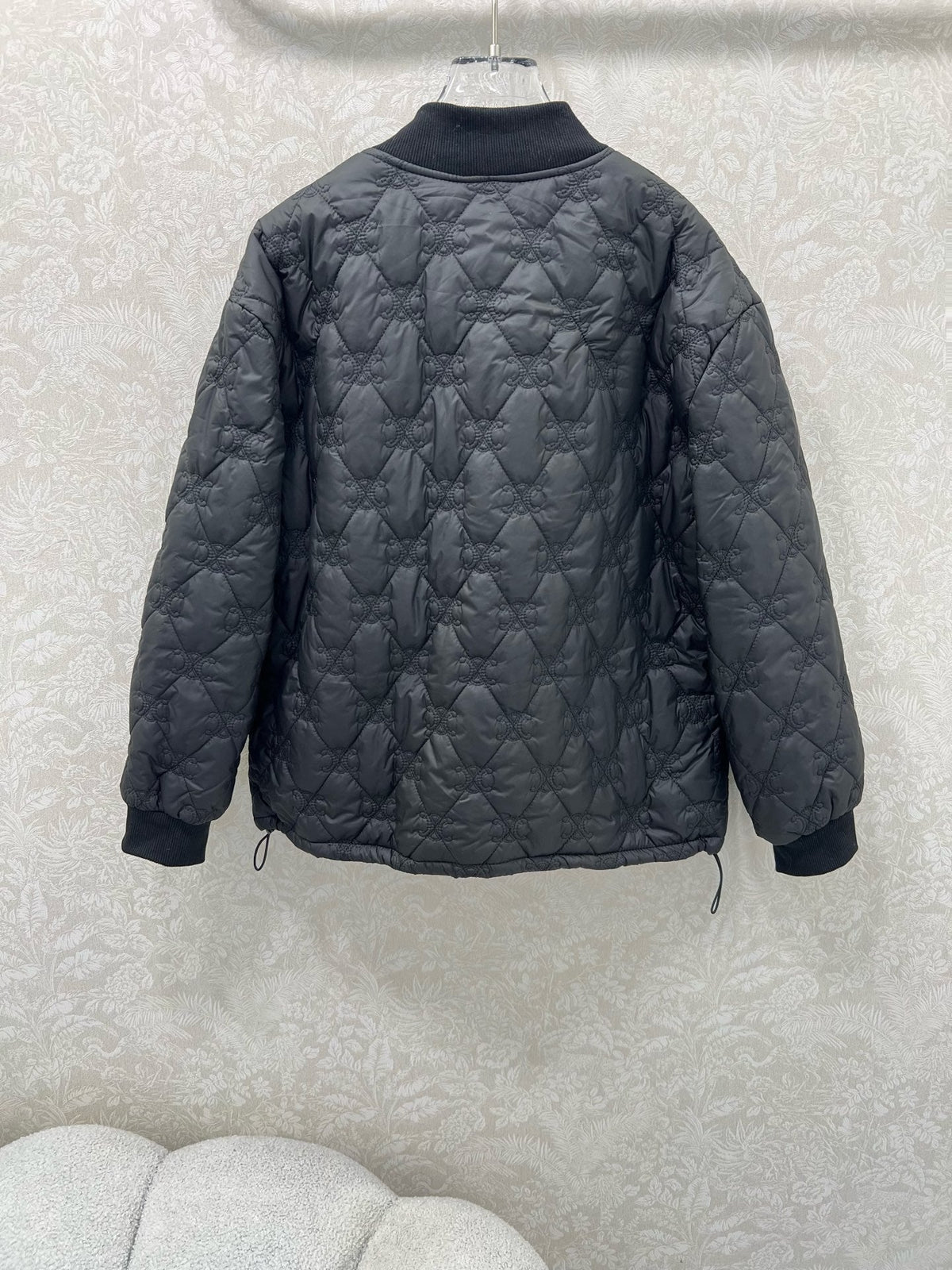 Celine 25 Jacket Black Polyester 302872