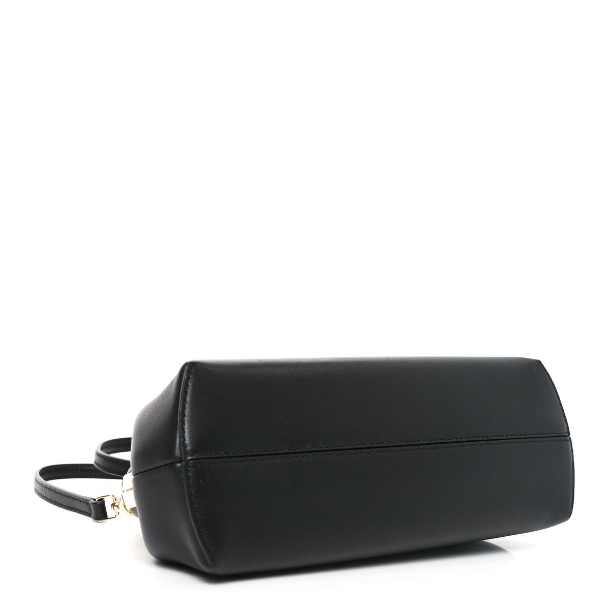 Shiny Nappa Small Fendi First Black
