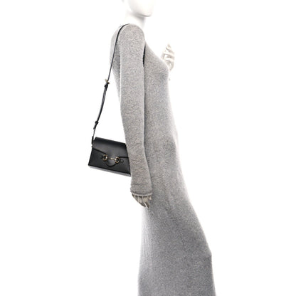 Calfskin Horsebit 1955 Shoulder Bag Black