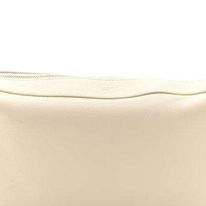 Supple Calfskin Medium Romy Shoulder Bag Rice