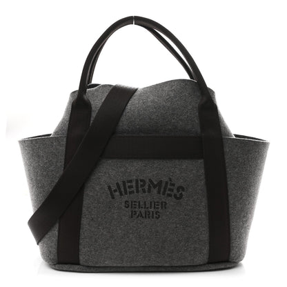 Felt Sac De Pansage Groom Bag Acier