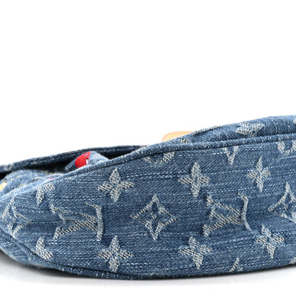 LV X TM Monogram Denim Cerises Sunset