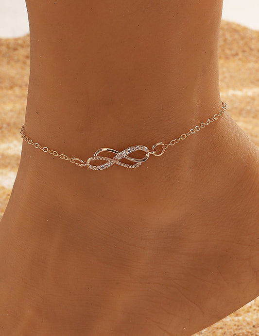 Vintage Zircon DelicateÂ  Anklet