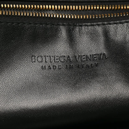 Silky Calfskin Large Hop Black