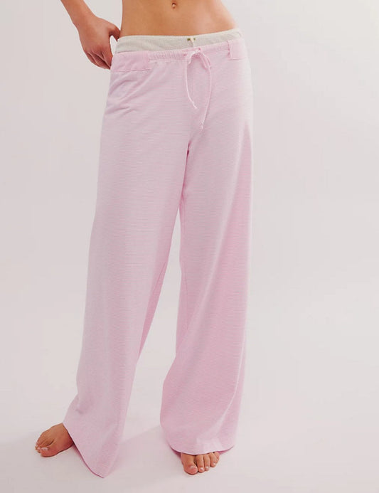 Loose Casual Drawstring Straight Pants