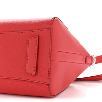 Sugar Goatskin Small Antigona Medium Red