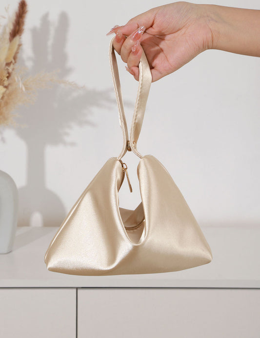 Simple Luxury Satin Clutch Purse Evening Bag