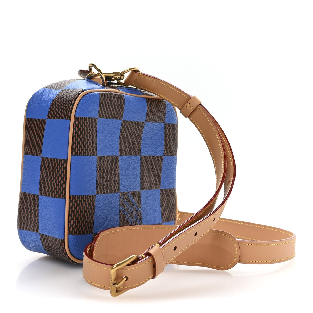 Damier Pop Chess Messenger Blue