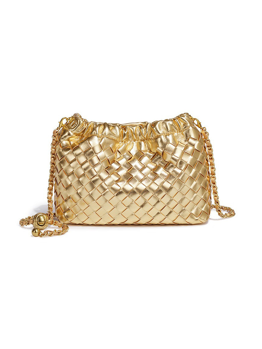 Valentina Hand-Woven Cloud Bag