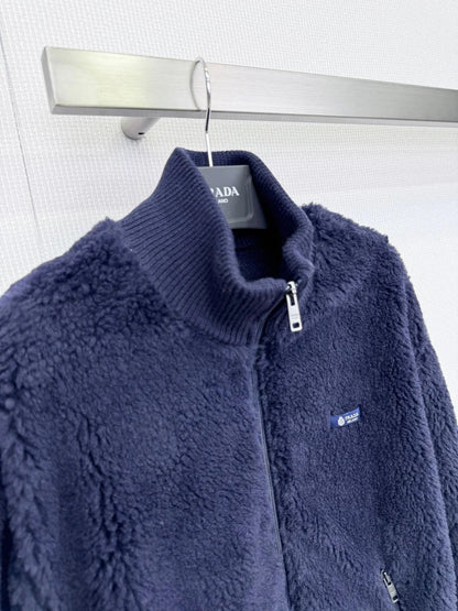 PRADA 25S SHEARLING JACKET 455