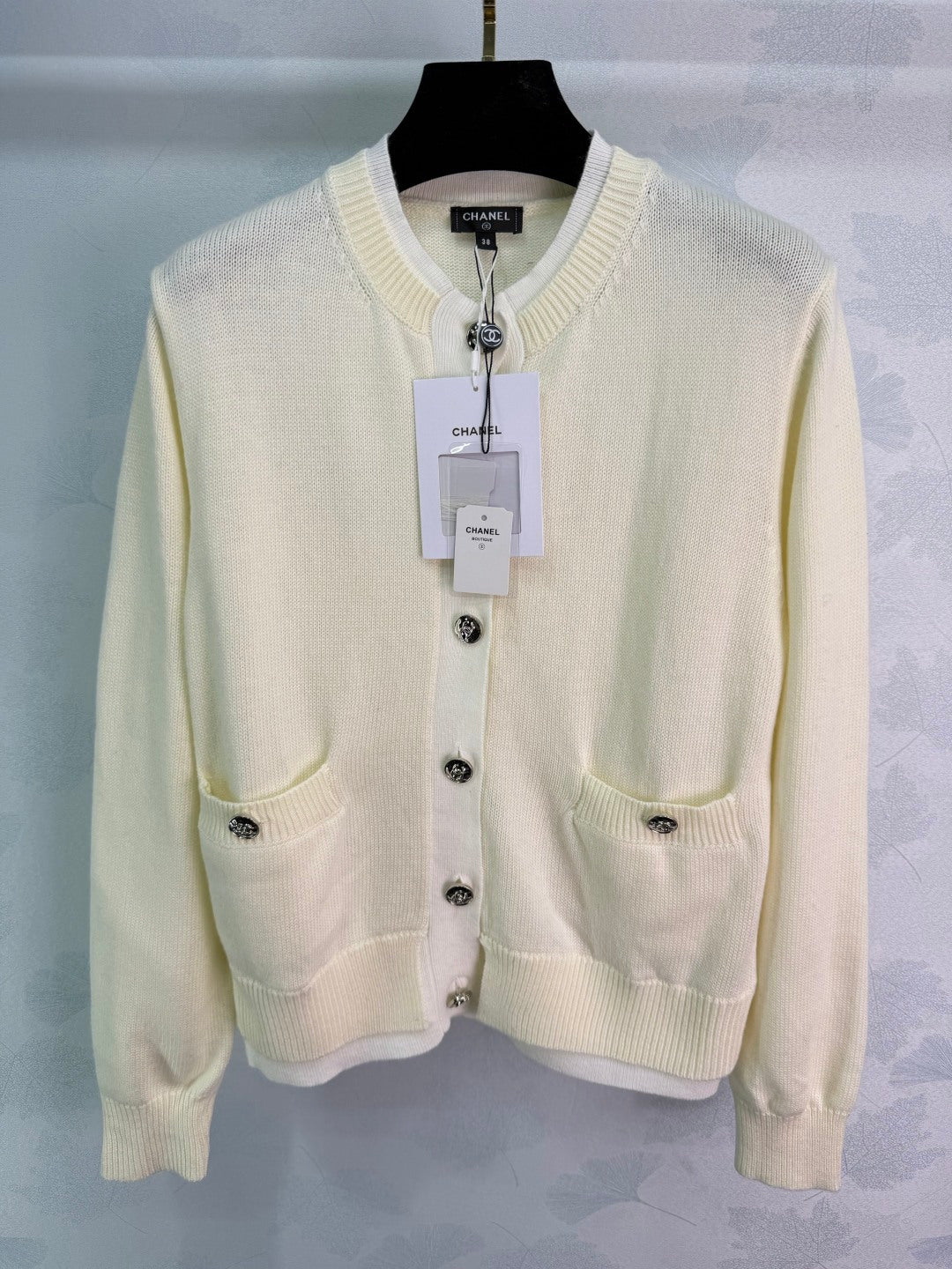 CC 26s Knitted Cardigan Top Wool 345002