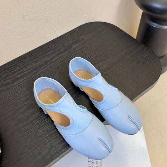 Maison Margiela 26 New Split-Toe Blue Sheepskin 580459