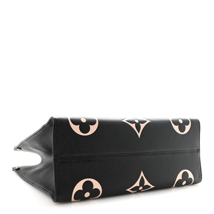 Empreinte Monogram Giant Onthego GM Black Beige