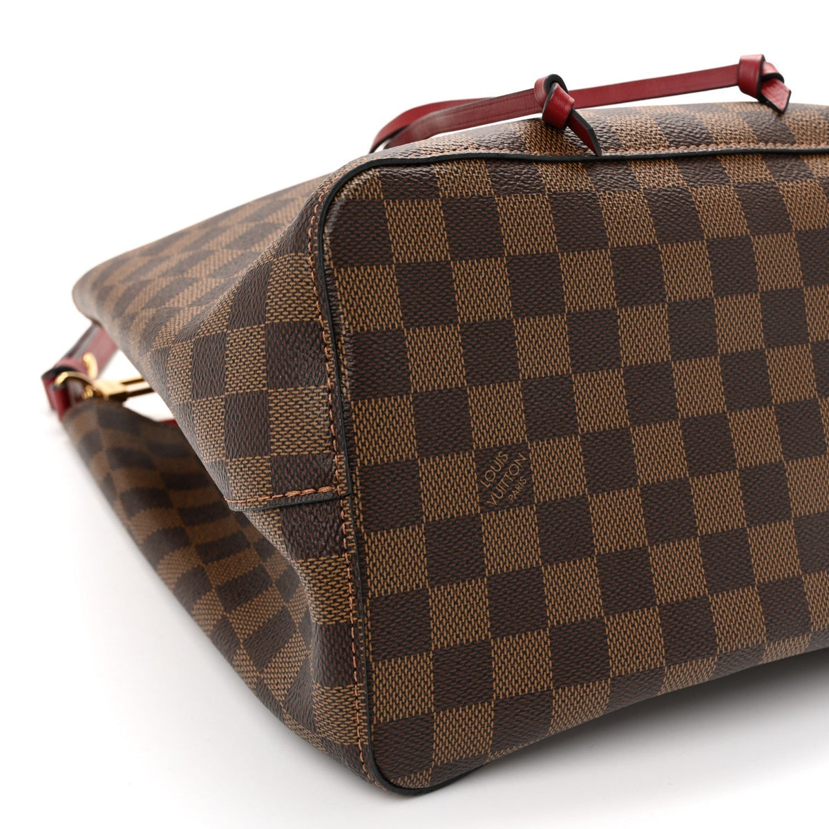 Damier Ebene Neonoe MM Cherry Berry