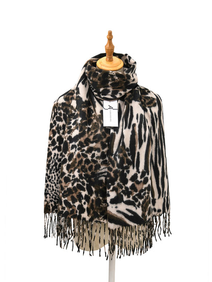Scarvii – Wild Streak Print Scarf