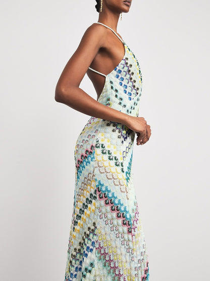 Georgia Bohemian-style Bodycon Maxi dress