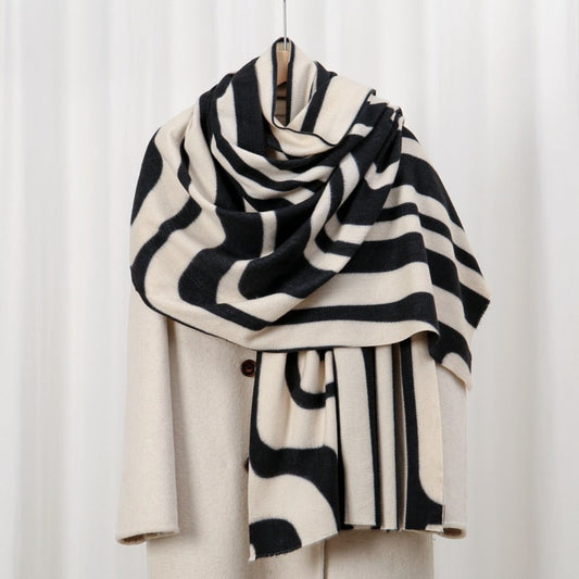 Scarvii -  Basic Classic Striped Scarf