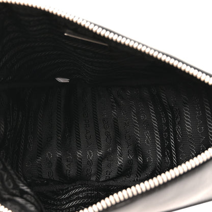 Grace Lux Triangle Shoulder Bag Black