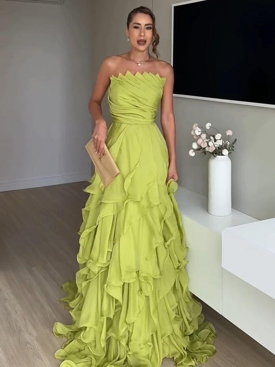 Zoey Strapless Maxi Dress