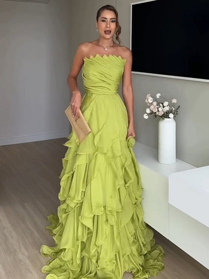 Zoey Strapless Maxi Dress