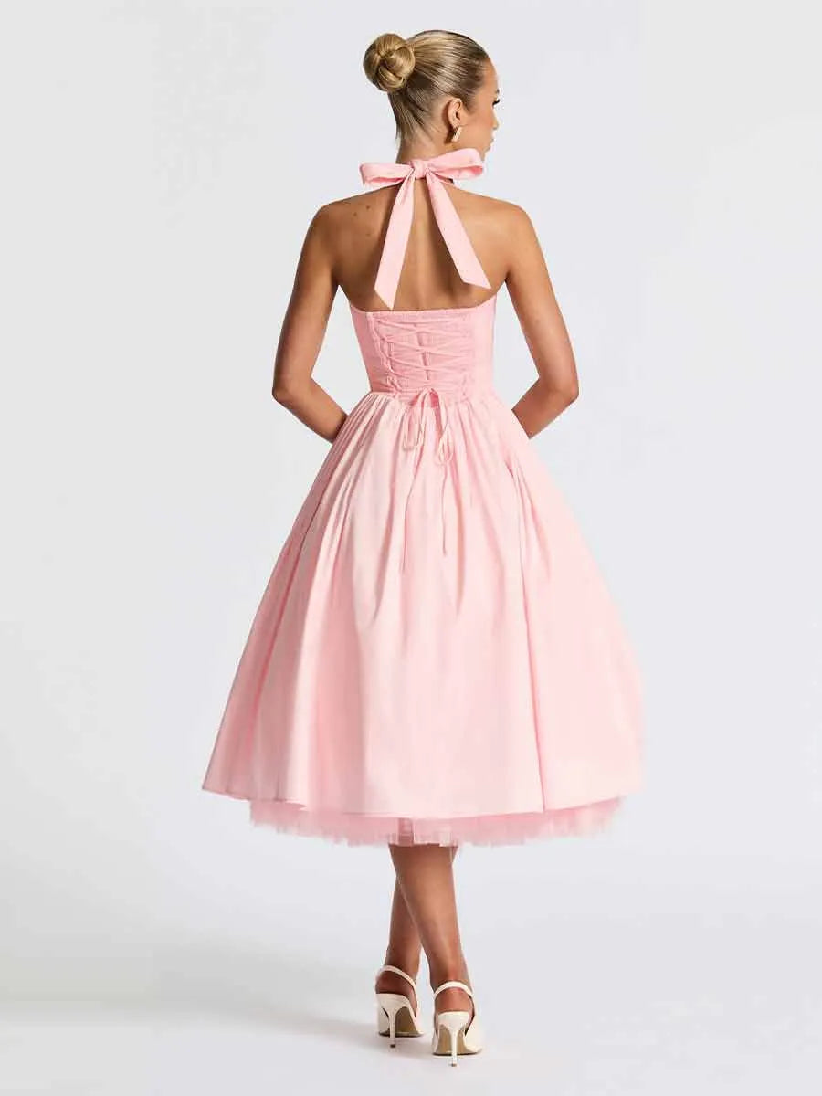 Zoya Romantic Midi Dress
