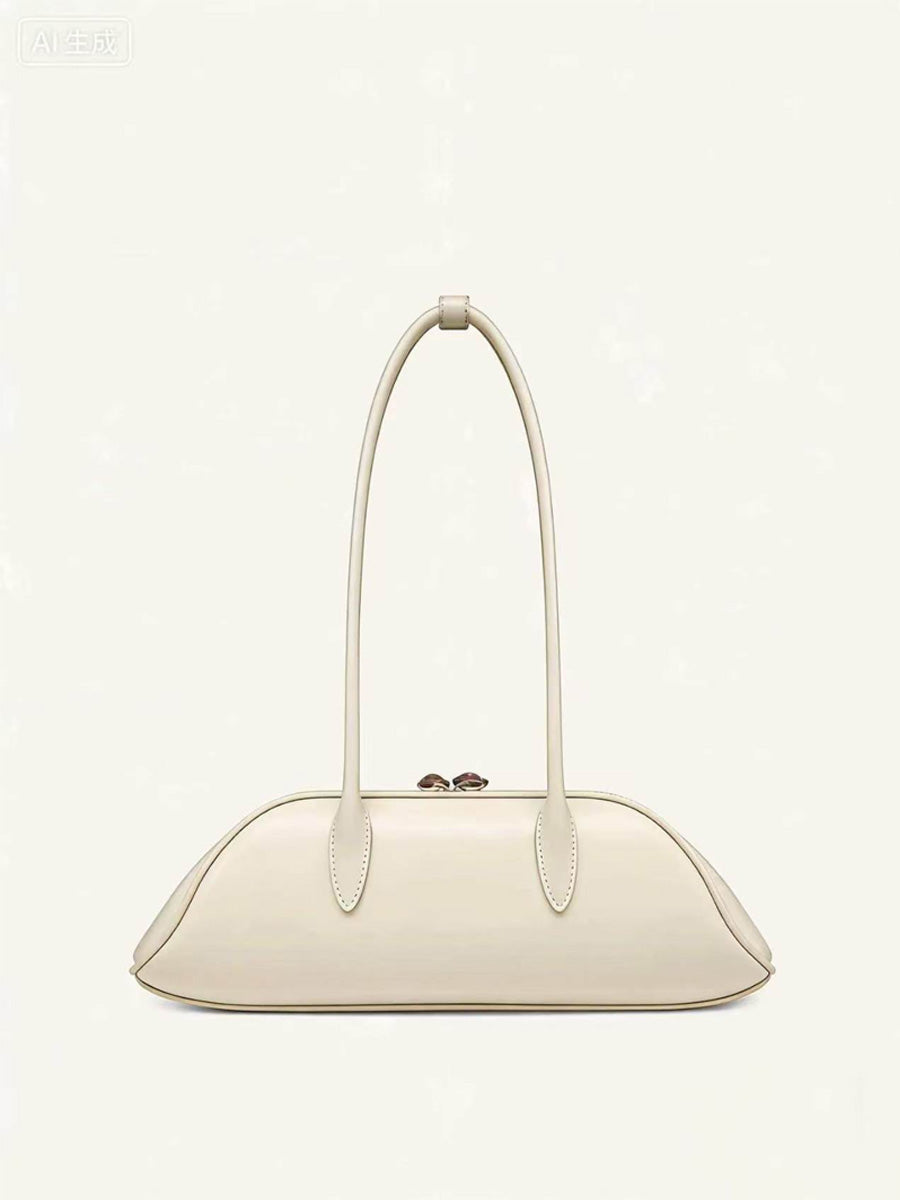 Liliana Bowling-Style Underarm Baguette Bag