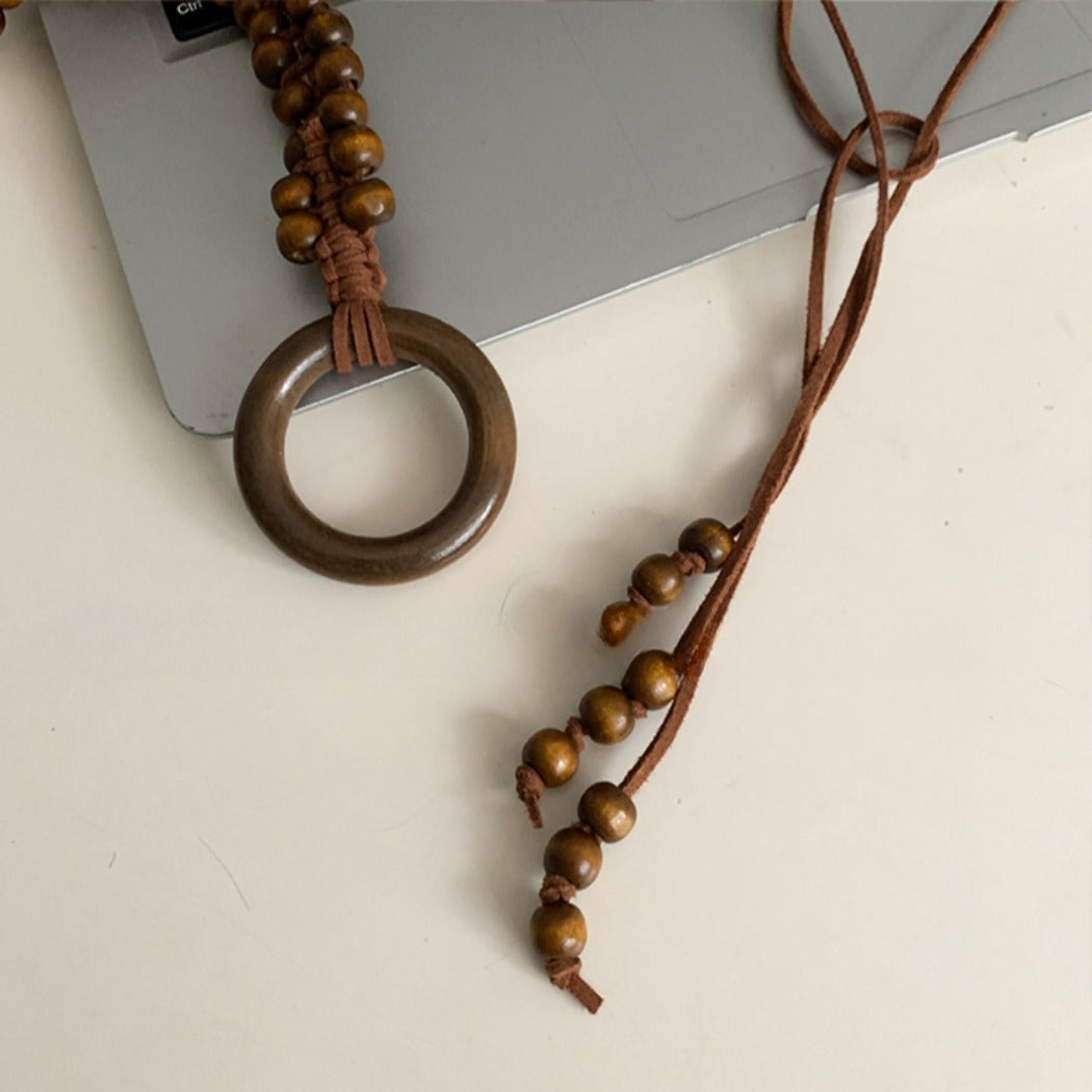Beco - Simple Boho Beaded Braided Waist Belt