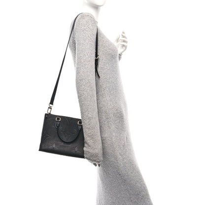 Empreinte Monogram Giant Onthego PM Black