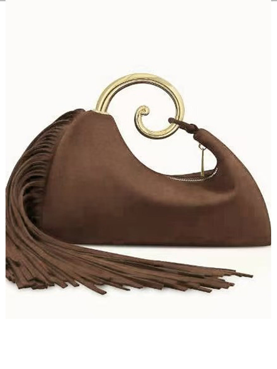 Calliope Retro Tassel Handbag