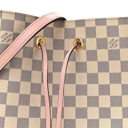 Damier Azur Neonoe MM Eau De Rose