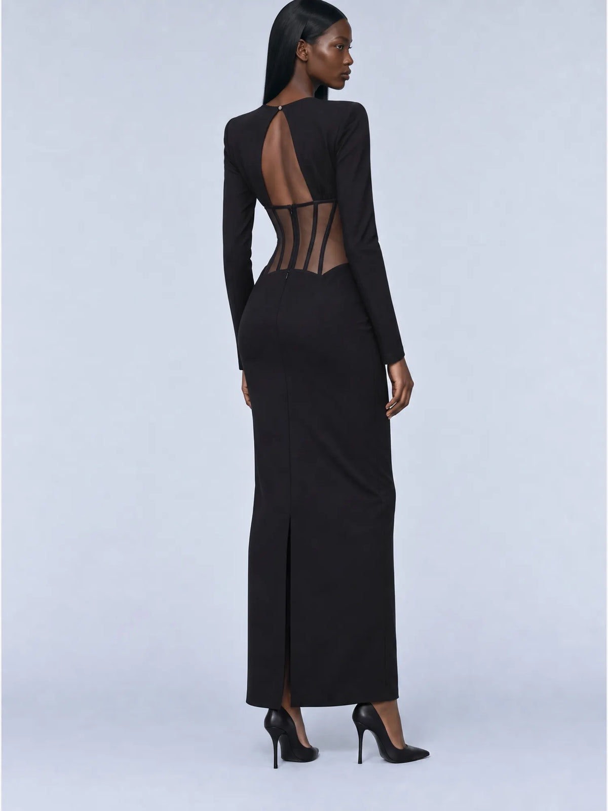 Abigail Sculpted Cutout Maxi Dress